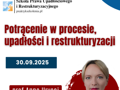 Potrącenie w procesie, upadłości i restrukturyzacji – szkolenie online